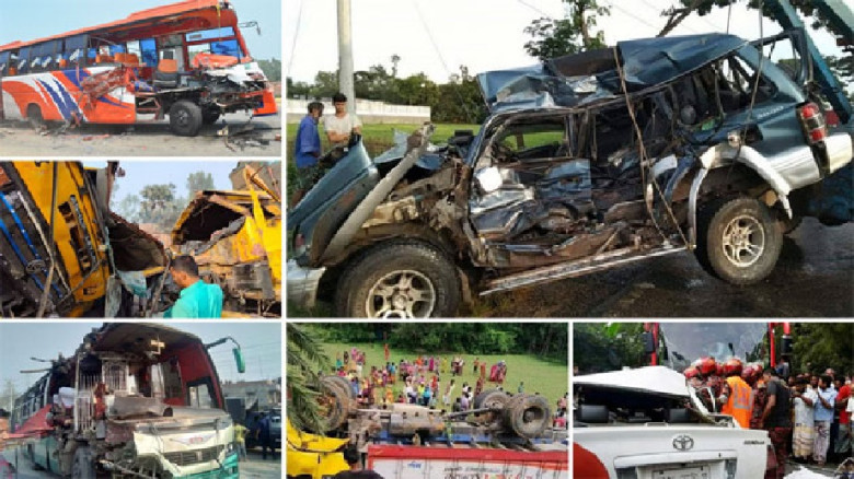 ঈদের আগে ও পরে সড়কে ২৭৪ জনের প্রাণহানি