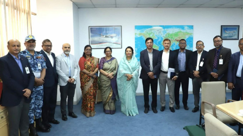 বিমানকে আধুনিক ও যাত্রীবান্ধব করে গড়ে তুলতে সরকার প্রতিজ্ঞা