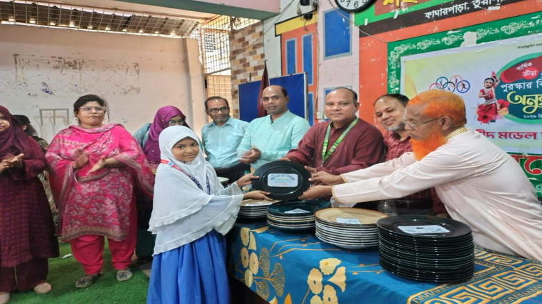 শহীদ মডেল স্কুল এন্ড কলেজ কামারপাড়া তুরাগের বার্ষিক ক্রীড়া