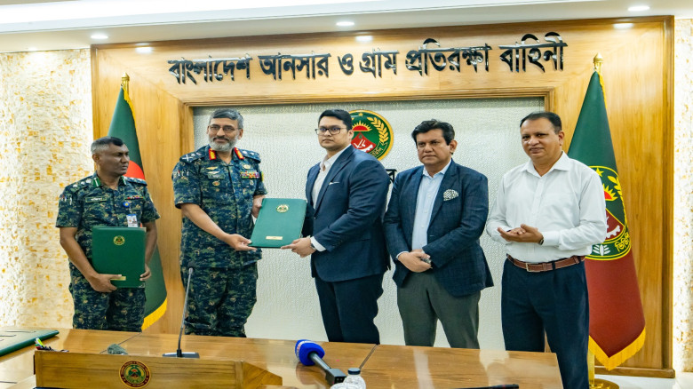 সমন্বিত নিরাপত্তা জোরদারে আনসার ও  বিসিবির  চুক্তি স্বাক্ষর