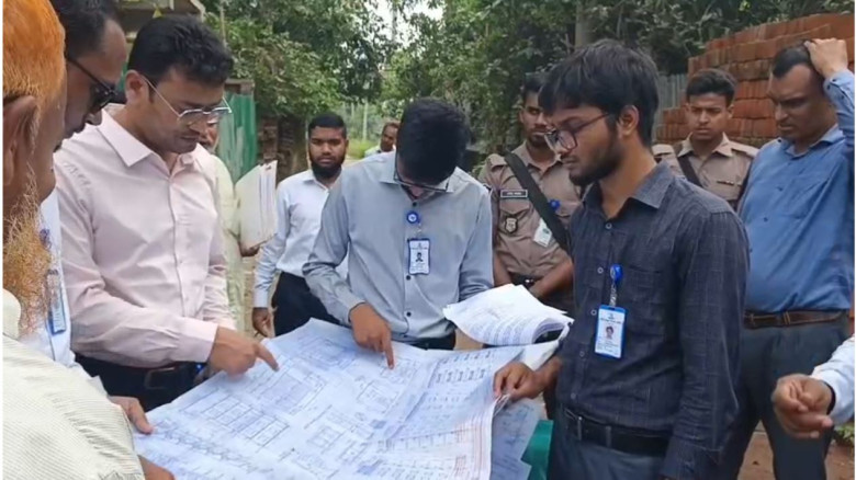 অবৈধ ভবন নির্মাণের বিরুদ্ধে গাজীপুর উন্নয়ন কতৃপক্ষের অভিযান
