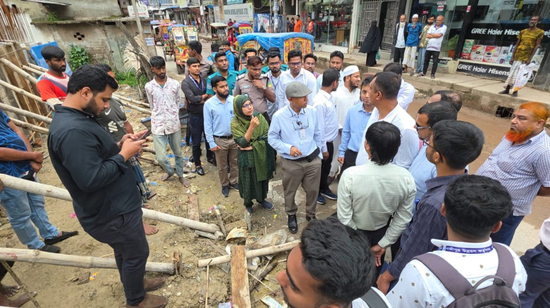 গাজীপুরে অবৈধ ভবন নির্মাণের বিরুদ্ধে গাউকের অভিযান, জরিমানা ও বিদ্যুৎ সংযোগ বিচ্ছিন্ন