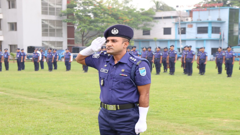 গাজীপুর জেলা পুলিশের মাস্টার প্যারেড অনুষ্ঠিত