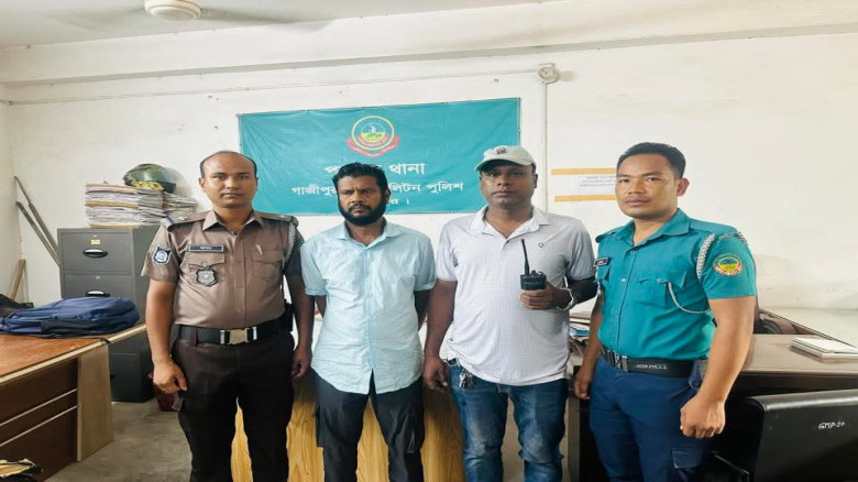গাজীপুরে ৯ বছরের শিশু ধর্ষনের পর ভিডিও ধারণ, ফুপা গ্রেফতার