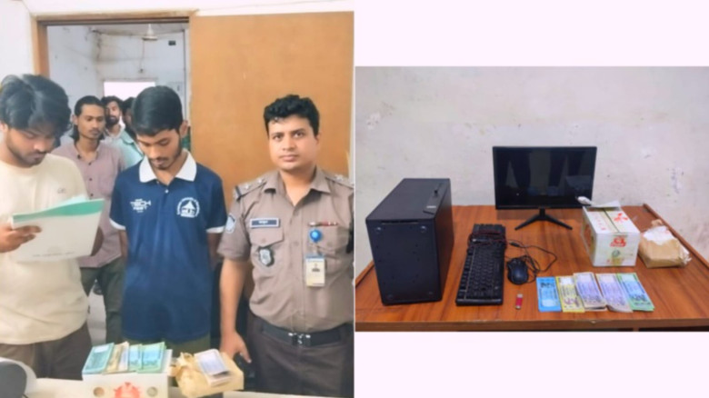 মিরপুরে পুলিশের বিশেষ অভিযানে জাল টাকা ও জাল নোট তৈরির সরঞ্জ