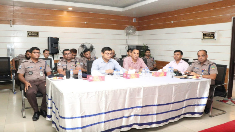 গাজীপুর মেট্রোপলিটন পুলিশের কল্যাণ সভা ও অপরাধ পর্যালোচনা সভ