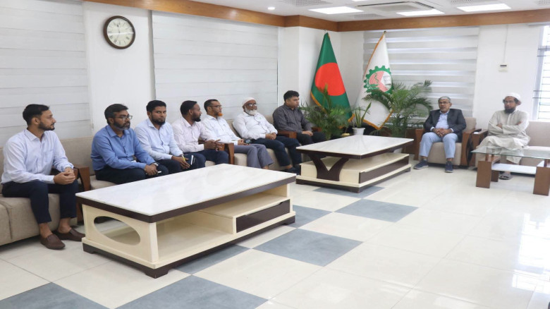 ডুয়েট উপাচার্যের সাথে বিআরইবি প্রতিনিধিদলের সাক্ষাৎ