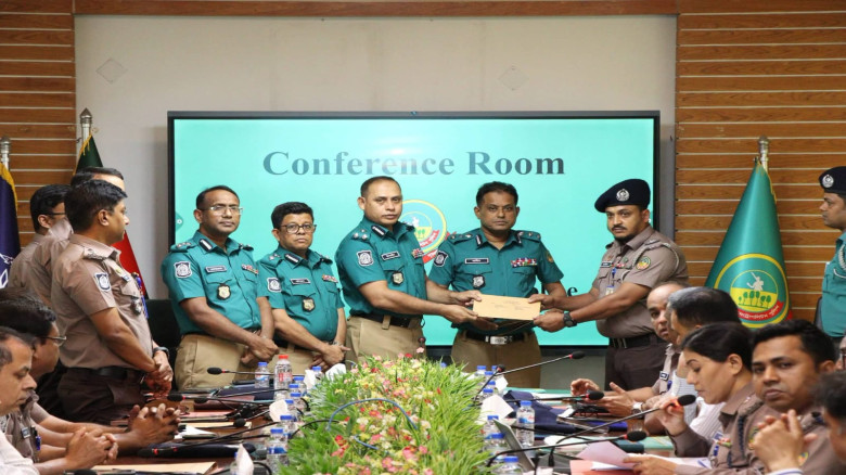 গাজীপুর মেট্রোপলিটন পুলিশ এর কল্যাণ ও অপরাধ পর্যালোচনা সভা অনুষ্ঠিত