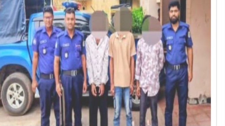 ভোলায় মদ,গাঁজা ও ইয়াবাসহ আটক ৩