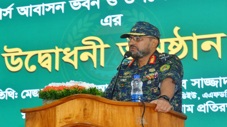 মূল্যবোধভিত্তিক পেশাদারিত্ব প্রাতিষ্ঠানিক সংস্কারের স্তম্ভ; নতুন স্থাপনা উদ্বোধনকালে আনসার-ভিডিপি মহ