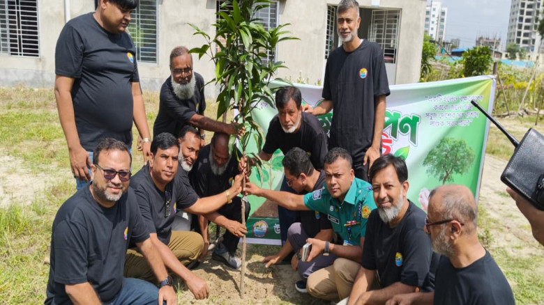 উত্তরা ১৬ নম্বর সেক্টর ওয়েলফেয়ার সোসাইটির বৃক্ষরোপণ ও পরিচ্ছ