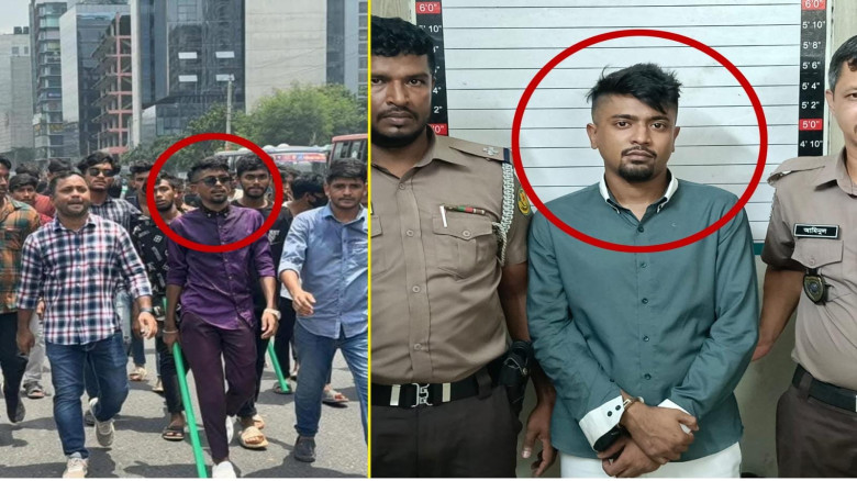 উত্তরায় ‘দে লাড়া গ্রুপের মূলহোতা পিচ্চি সানি গ্রেপ্তার